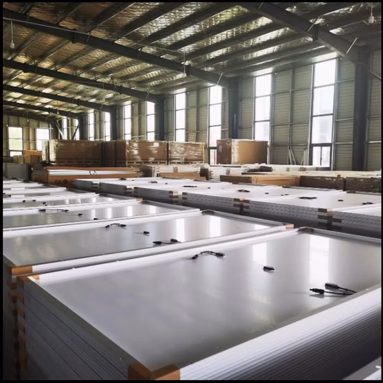 Certificat de gros unique 500W/540W/545W/555W Bifacial Perc Mono/Mini BIPV/PV Panneau de système d'énergie solaire flexible monocristallin
