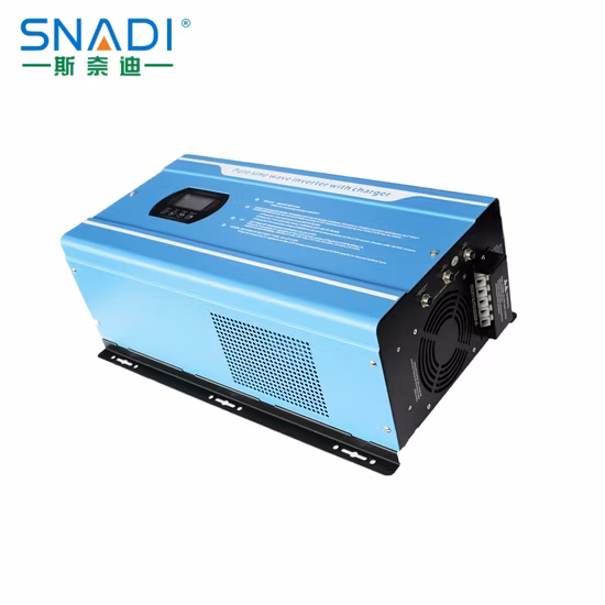 Onduleur solaire à onde sinusoïdale pure à double sortie de phase divisée 6kw